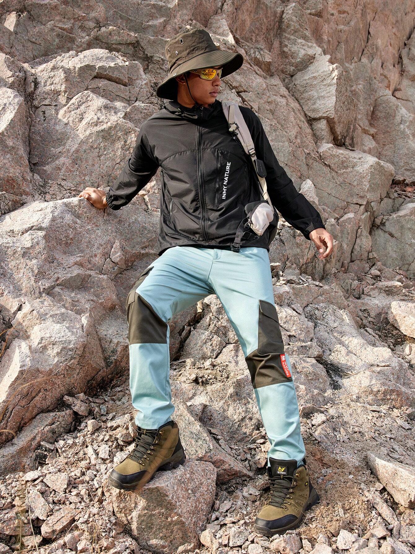 Chaqueta Outdoor. Corta viento Hombre con Capucha.