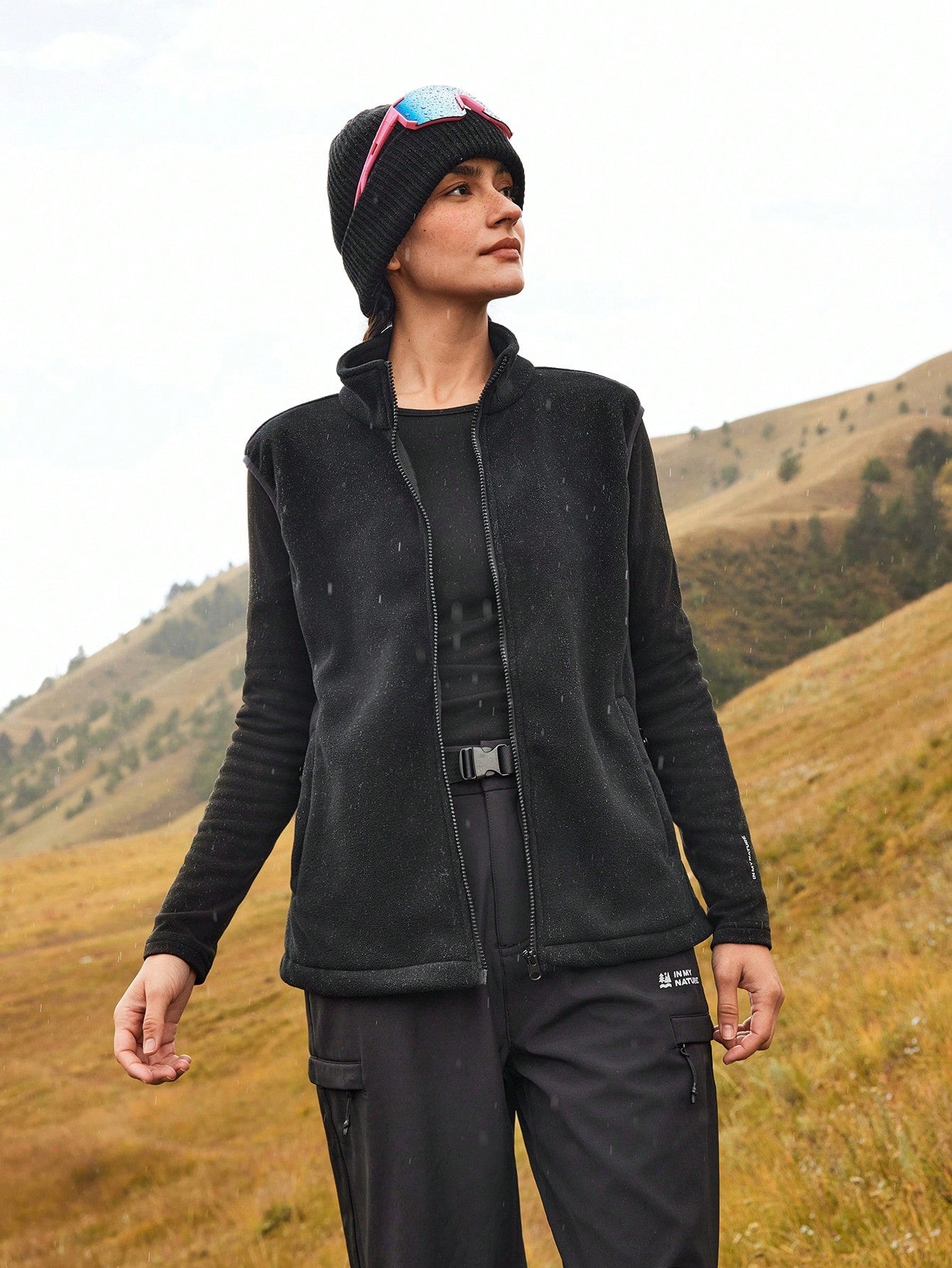 Chaqueta Outdoor 2 en 1 Impermeable Mujer