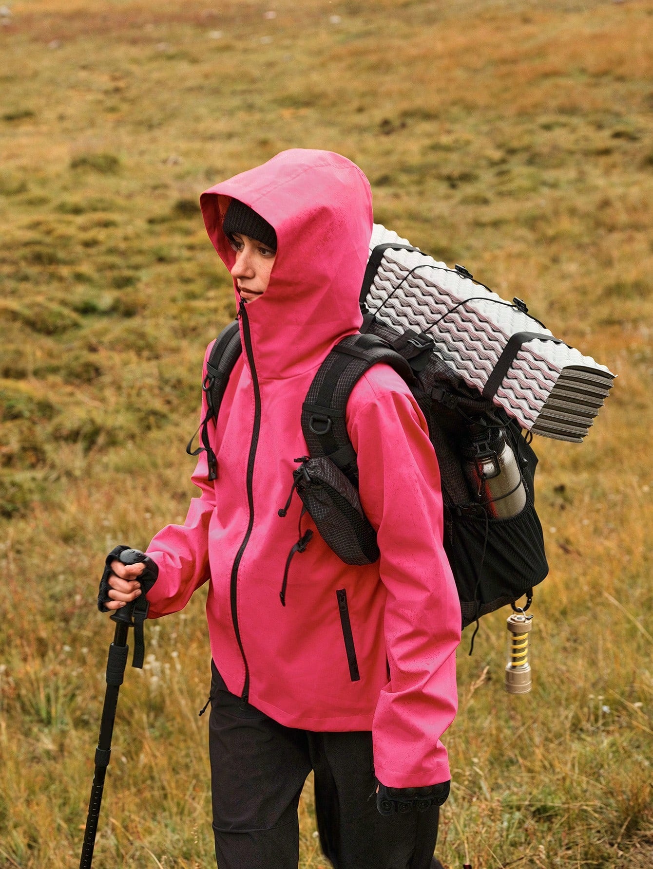 Chaqueta Outdoor 2 en 1 Impermeable Mujer